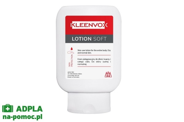 kleenvox lotion soft 250ml krem pielęgnacyjny kleenvox higiena i ochrona skóry 2